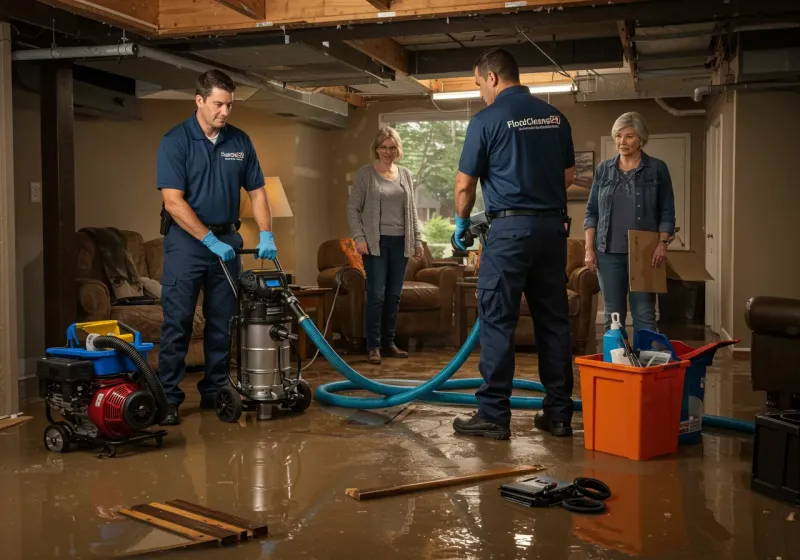 Basement Water Extraction and Removal Techniques process in Evergreen, AL